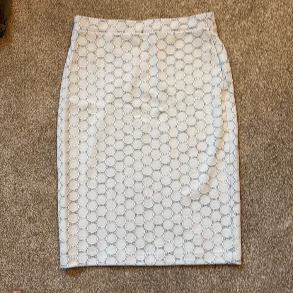 Adorable pencil skirt. White & black